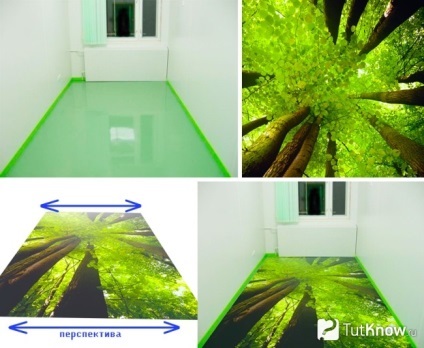 Hogyan készítsünk egy 3D önterülő padló kezük