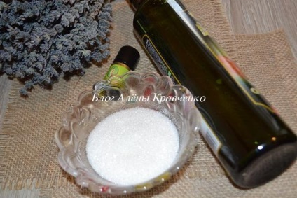 Hogyan készítsünk egy testradír olívaolajjal otthon, blog Alena Kravchenko