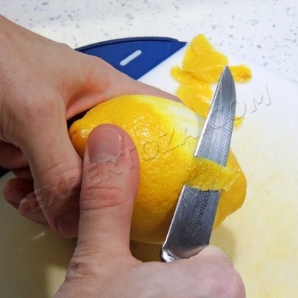 Hogyan készítsünk citromhéj, 3 módon expertoza