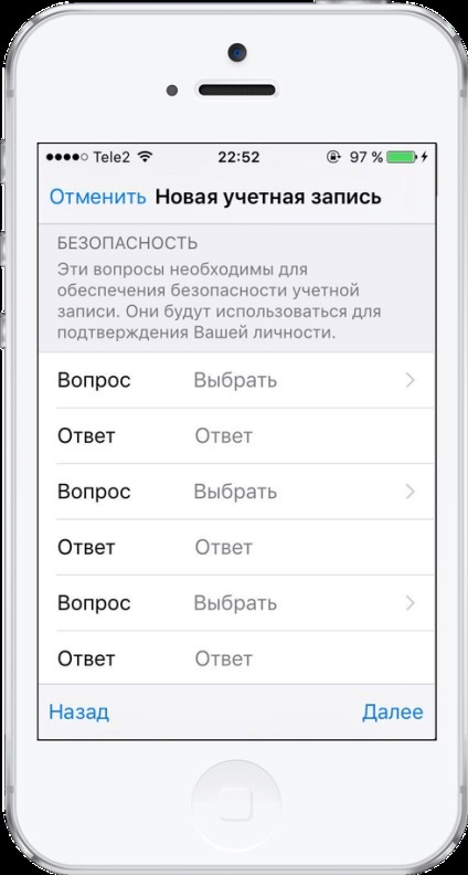 Hogyan hozzunk létre egy új Apple ID telefonszámon vagy ipad