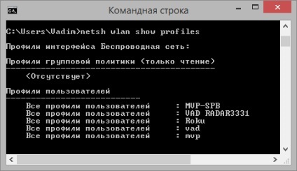 Hogyan lehet eltávolítani a profilok a szükségtelen és biztonságos vezeték nélküli hálózatok ablakok - Vadim Sterkin