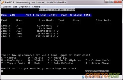 Hogyan telepítsük a FreeBSD (lépésről lépésre telepítési útmutató kezdőknek) - szovjetológus