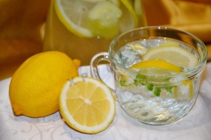 Cocktail diéta gyömbér citrom uborka