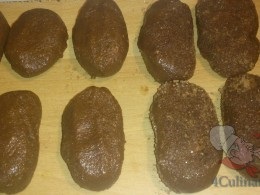 Édesség burgonya (bázis - keksz)