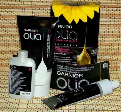 Фарба для волосся гарньер оліа - палітра кольорів, відгуки, фото до і після (garnier olia)