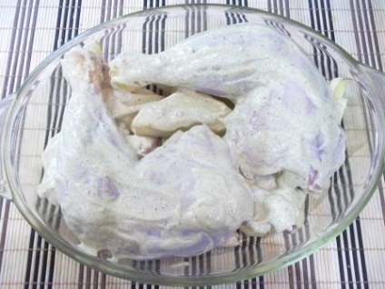 Csirkecomb a sütőben - burgonyával és fokhagymás
