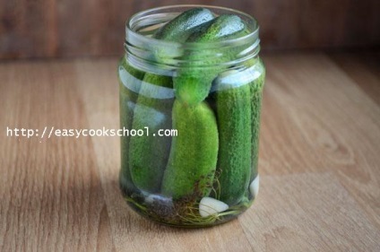 Pickles citromsavval a recept 1 liter téli fény receptek