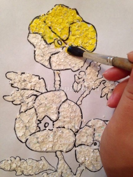 Мозаїка з яєчної шкаралупи своїми руками майстер-клас з фото та відео