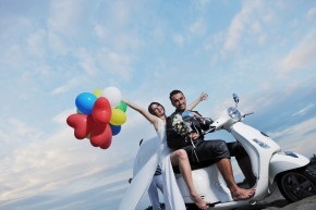 Jellemzők esküvő és esküvői Santorini