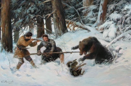 Medve vadászat egy lándzsa - különösen a fegyverek és taktikák
