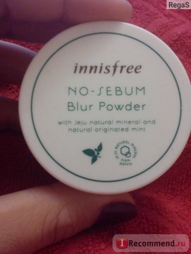 Laza por Innisfree nincs faggyú blur por - «koreai kozmetikumok, mit csinálsz velem