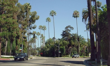 Neighborhood Beverly Hills helyezze a gazdag és híres