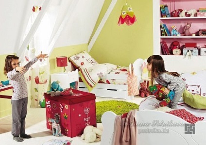 Ремонт дитячої кімнати - як зробити своїми руками для хлопчика або дівчинки, для двох дітей фото