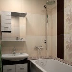 Javítás a fürdőszobában a Hruscsov fotó lehetőségek