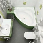 Javítás a fürdőszobában a Hruscsov fotó lehetőségek