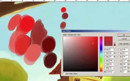 Rajz tündér ház Photoshop (tündér) Rajzolj egy tündér ház Photoshop