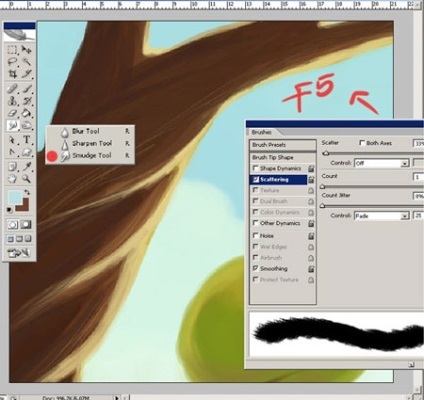 Rajz tündér ház Photoshop (ház) Rajzolj egy tündér ház Photoshop