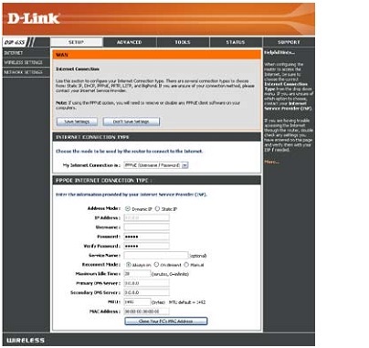 D Link router beállítására vonatkozó