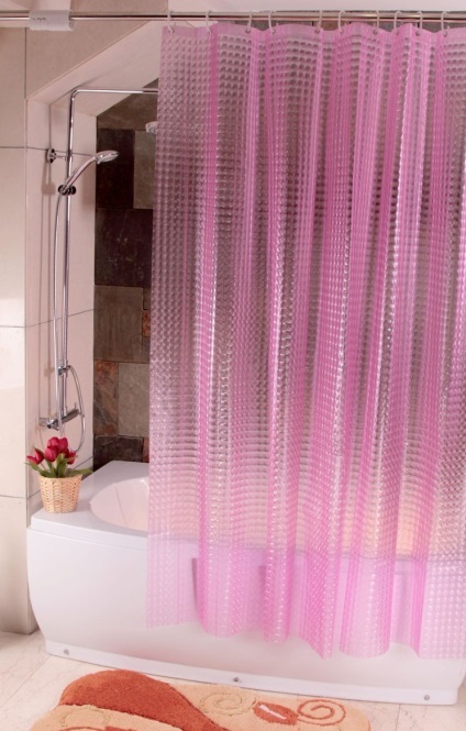 Pink fürdőszoba, akkor válassza ki a színt a padló, a falak, a mennyezet és a bútorok, szép design és tartozékok