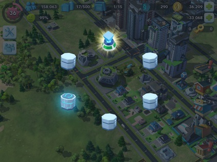 SimCity buildit - futurisztikus város - a SimCity buildit