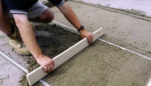 Keveréke cement homok esztrich