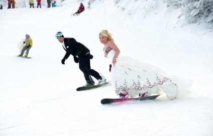 Sport témájú esküvő - a választás az aktív és merész! (Wedding üzleti iskola) Sport témájú esküvő - a választás az aktív és merész!