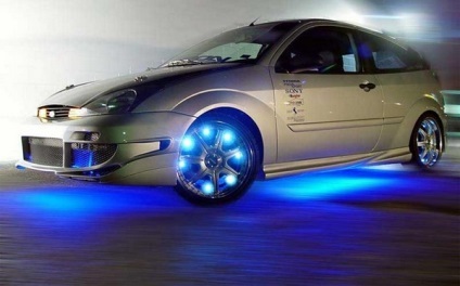 LED autó fények saját kezűleg