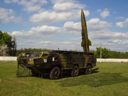 Taktikai rakéta komplex Tochka-U jellemzői teljesítmény jellemzőit, sugara a káros hatása, fegyverek,