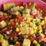 Meleg saláta zöldbab, paprika és csirke „saláta receptek