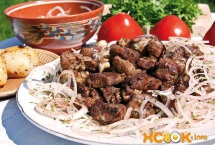 Üzbég Kazan-kebab - fénykép recept, hogyan kell főzni a grill (hogyan kell főzni kebab kanna) Üzbég Kazan-kebab - fénykép recept, hogyan kell főzni a grill