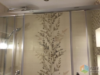 Fürdőszoba kis odnushke javítás a fürdőszoba, WC, fali dekoráció fürdőszoba (az egyik en suite) Fürdőszoba kis odnushke javítás a fürdőszoba, WC, fürdőszoba fali dekoráció