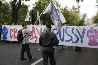 Moszkva adott otthont a harmadik - a felvonulás millió