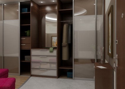 Beépített szekrény a folyosón fotó tervezési ötletek, hogy a folyosó ajtaját, kis konyha a lakásban
