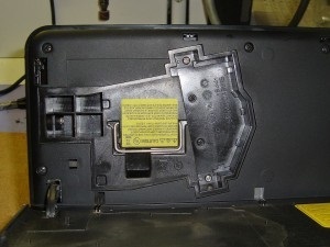 A lámpa cseréje projektorok Acer p1165 sorozat