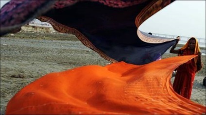 Női indiai ruha - szári - Fair Masters - kézzel készített, kézzel készített