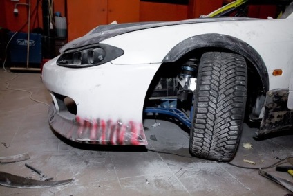 Pokol kifordítása a Nissan Silvia (Nissan) Pokoli inverzió a Nissan Silvia