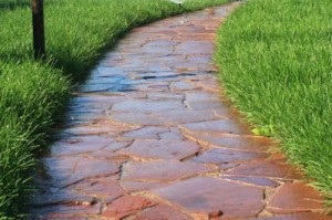 A pálya az ország mészkő kezét, hogyan lehet tartós pályák a kertben (a pálya az országban mészkő kezét, hogyan lehet kerti egyengetni) A pálya az ország mészkő kezét, hogyan lehet tartós pályák a kertben