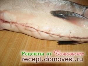 Töltött lazac - receptek domovesta (fordulat) Töltött lazac - receptek domovesta