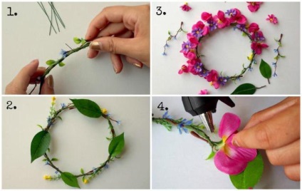 Virág drót - nélkülözhetetlen eszköz létrehozása virágdíszek