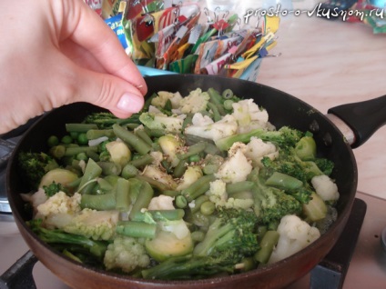 Köret fagyasztott zöldségek - gyors, egyszerű és ízletes recept