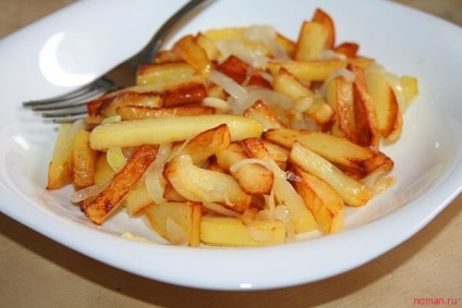 Hogyan változatossá íze a sült krumpli