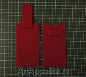 Hogyan készítsünk egy esetben a telefon nemez (a telefon esetében) Hogyan készítsünk egy esetben a telefon nemez