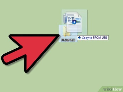 Hogyan lehet másolni a dokumentumot a számítógépről az USB flash meghajtó