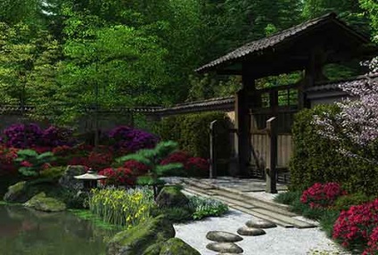 Hogyan hozzunk létre egy japánkerttel
