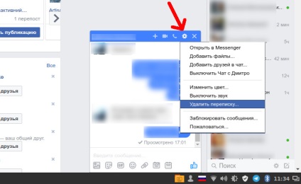 Hogyan lehet törölni a Facebook Messenger (levelezés, kapcsolat, mellékletet) smartcheyp