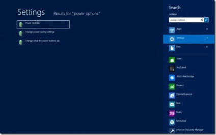 Engedélyezéséhez vagy letiltásához gyors boot (gyors boot) Windows 8 - A téma a Windows