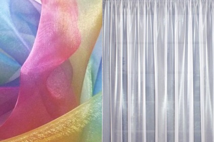 Organza, milyen anyagból készítmény és az alkalmazás (fotó) (ruha) Organza, milyen anyagból készítmény és az alkalmazás (fotó)