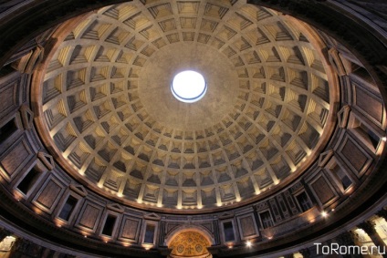 Római Pantheon, történelem, templom, építészet, fotó, kupola