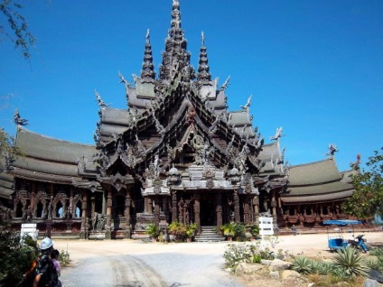 Pattaya - Sanctuary of Truth képeket, hogyan kell magad