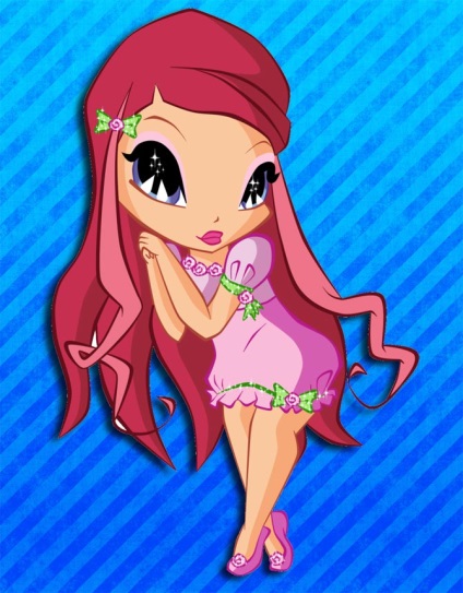 Pixie származó Winx Club - ponty, Chatta, Piff, Thune, Lockett és DJ